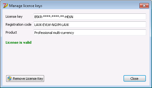 registration keys of kutools